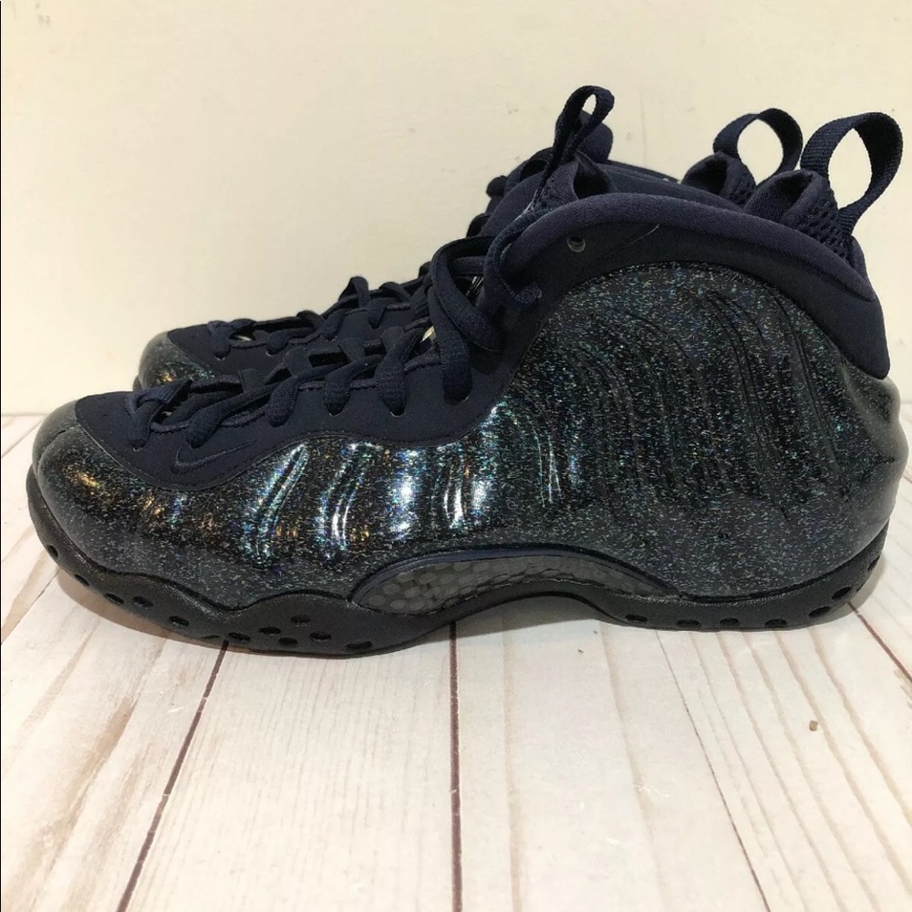 New Nike Air Foamposite One Shoes 'Obsidian Blue' - Picture 3 of 8